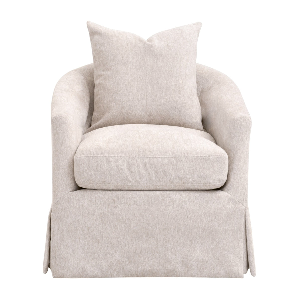 Faye Slipcover Swivel Club Chair - Chapin Furniture