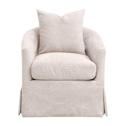 Faye Slipcover Swivel Club Chair - Chapin Furniture