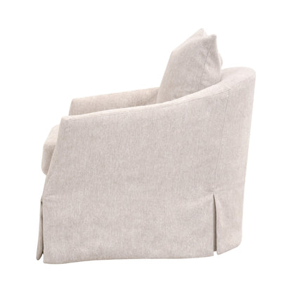 Faye Slipcover Swivel Club Chair - Chapin Furniture