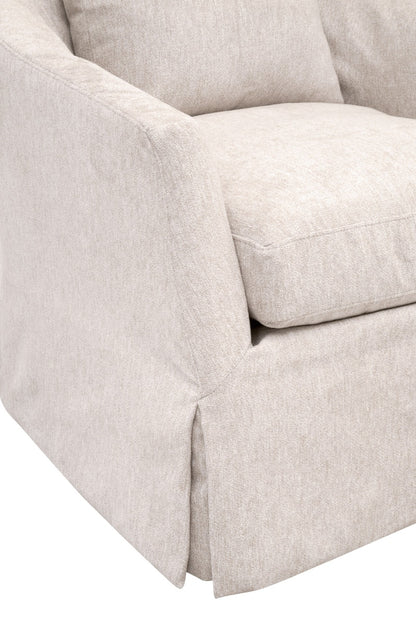 Faye Slipcover Swivel Club Chair - Chapin Furniture