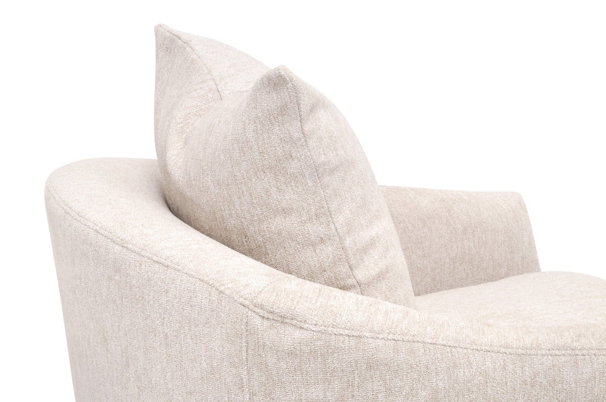 Faye Slipcover Swivel Club Chair - Chapin Furniture