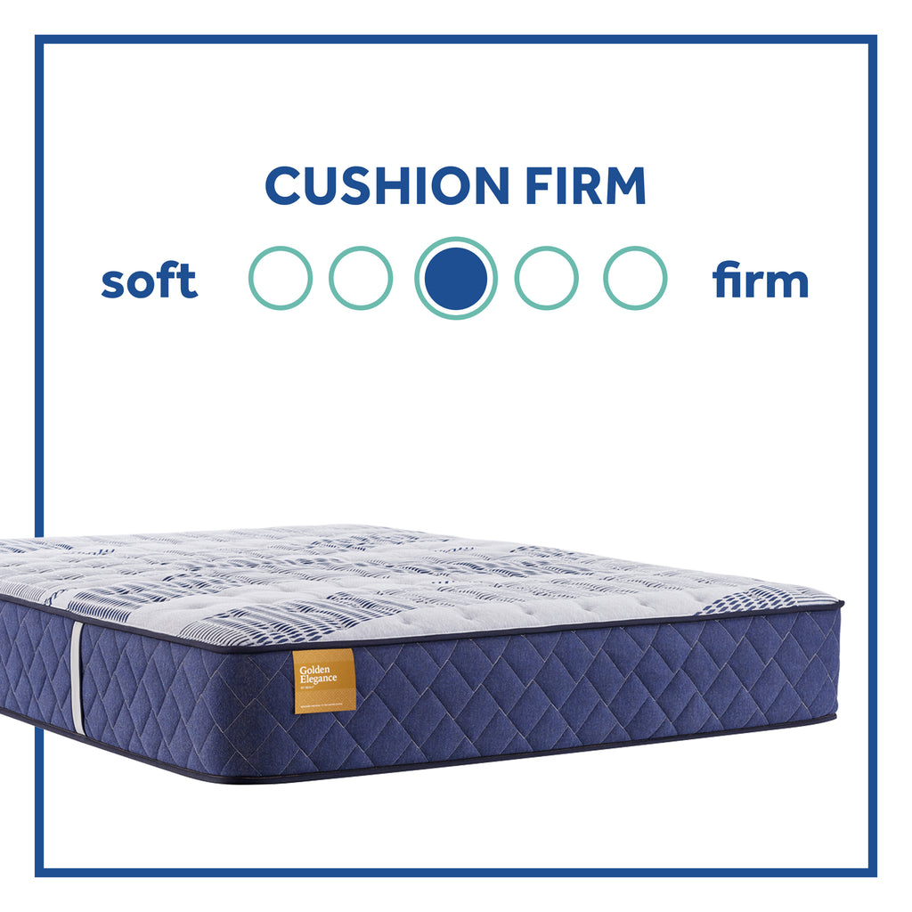 Sealy Golden Elegance Etherial  Gold Plush Tight Top Mattress - Chapin Furniture