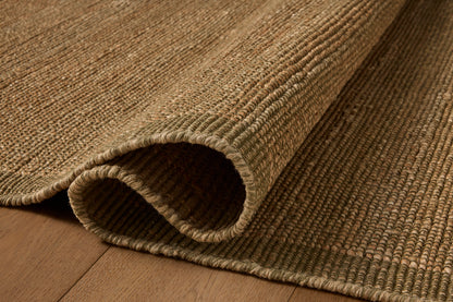 Amber Lewis x Loloi Gertrude 01 Natural/Green Rug - Chapin Furniture