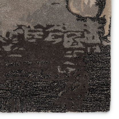 Genesis Juna GES38 Black/Taupe Rug - Chapin Furniture