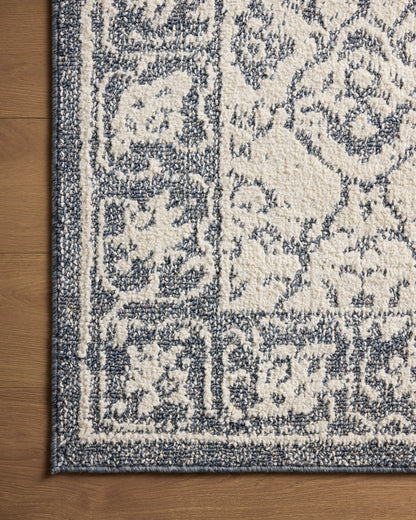 Magnolia Home Gigi 02 Rug- Ivory/Blue - Chapin Furniture