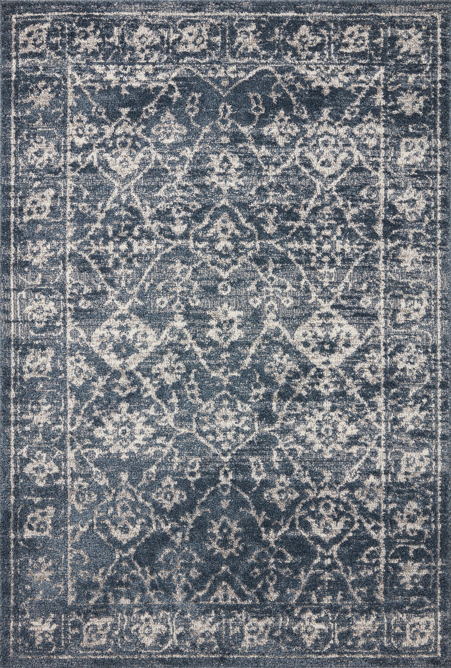 Magnolia Home Gigi 02 Rug- Navy/Stone - Chapin Furniture