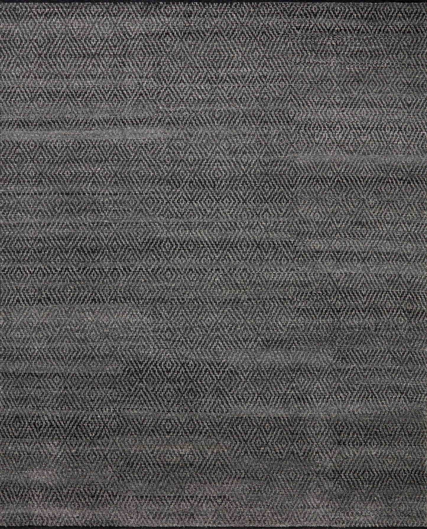 Jean Stoffer Grace 02 Rug- Charcoal - Chapin Furniture
