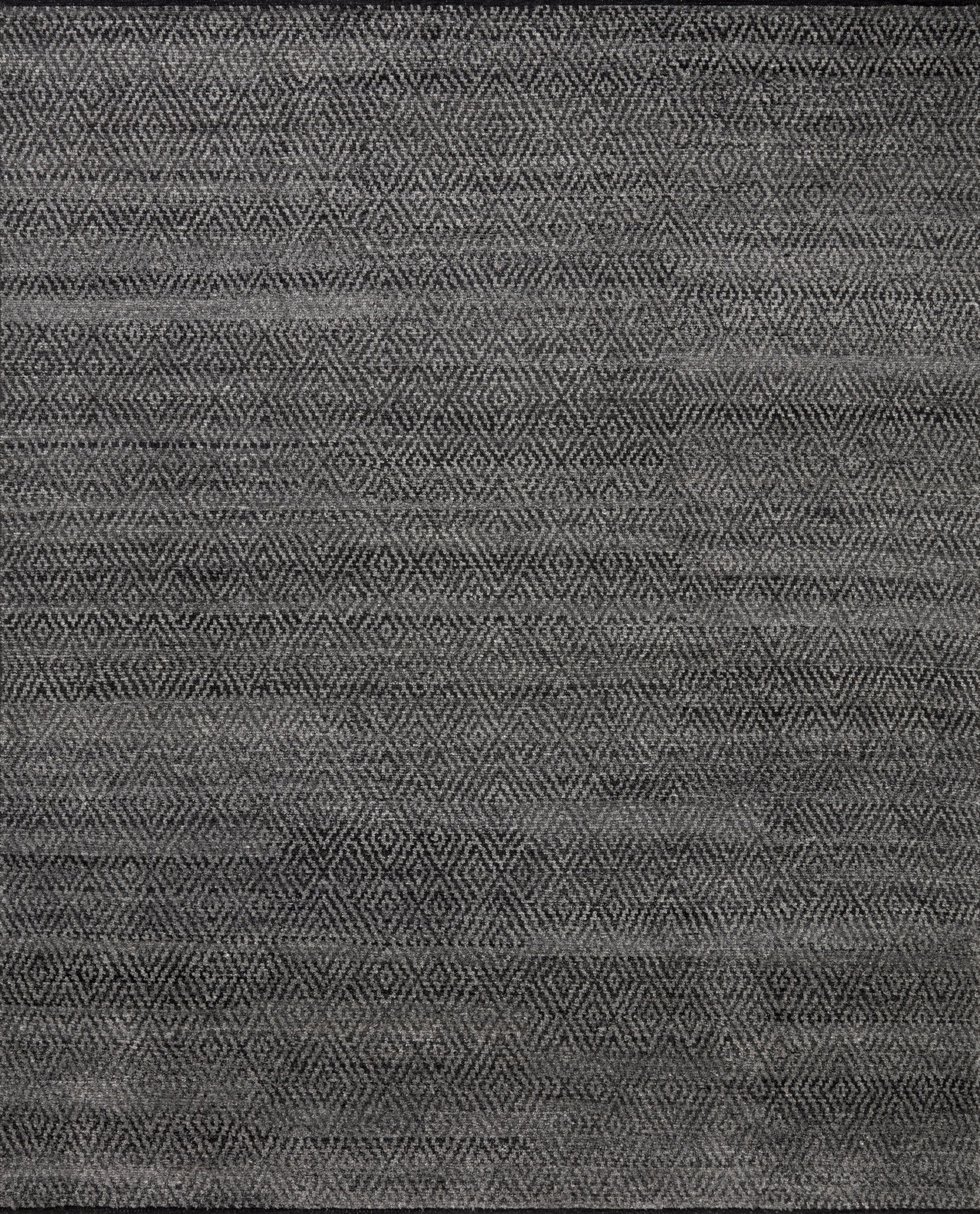 Jean Stoffer Grace 02 Rug- Charcoal - Chapin Furniture
