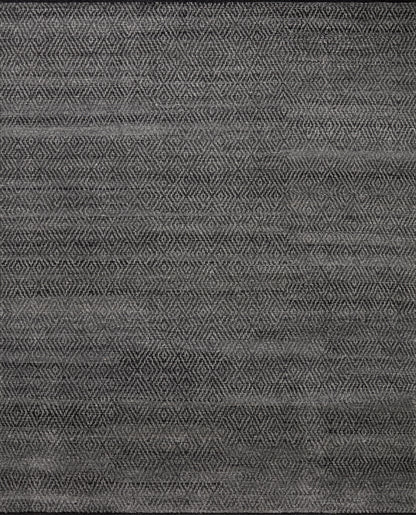 Jean Stoffer Grace 02 Rug- Charcoal - Chapin Furniture