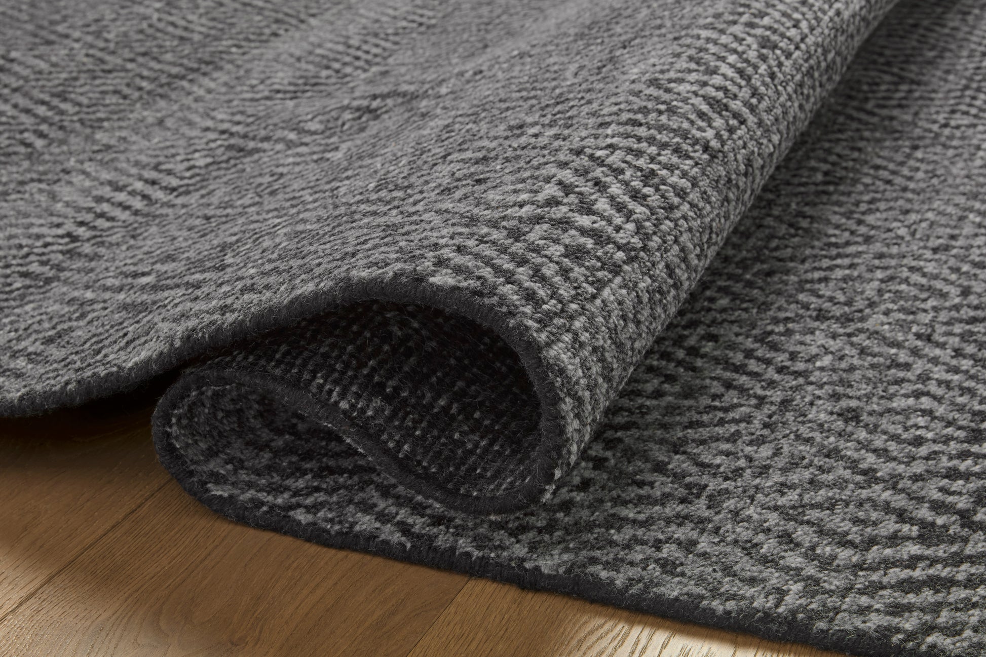 Jean Stoffer Grace 02 Rug- Charcoal - Chapin Furniture