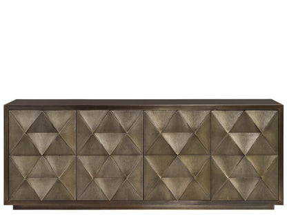 Modern: Sable & Desert Origami Credenza - Chapin Furniture