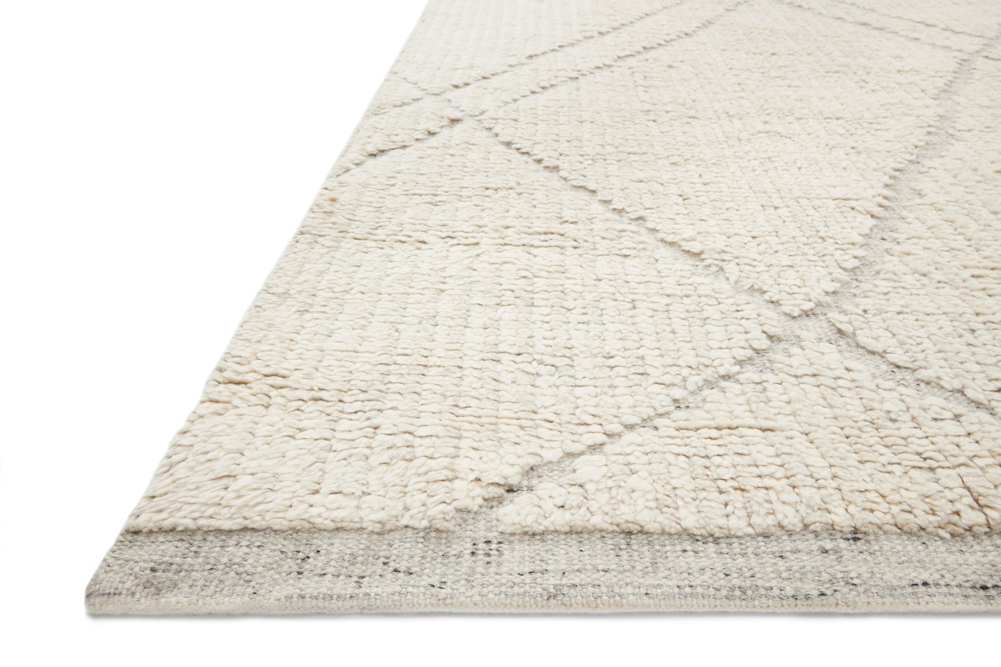 Amber Lewis Gwyneth 03 Ivory/Silver Rug - Chapin Furniture