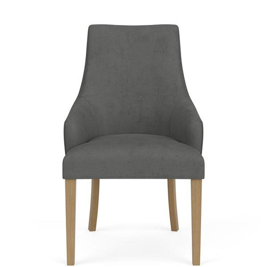 Mix-N-Match Swoop Arm Upholstered Chair- Slate - Chapin Furniture