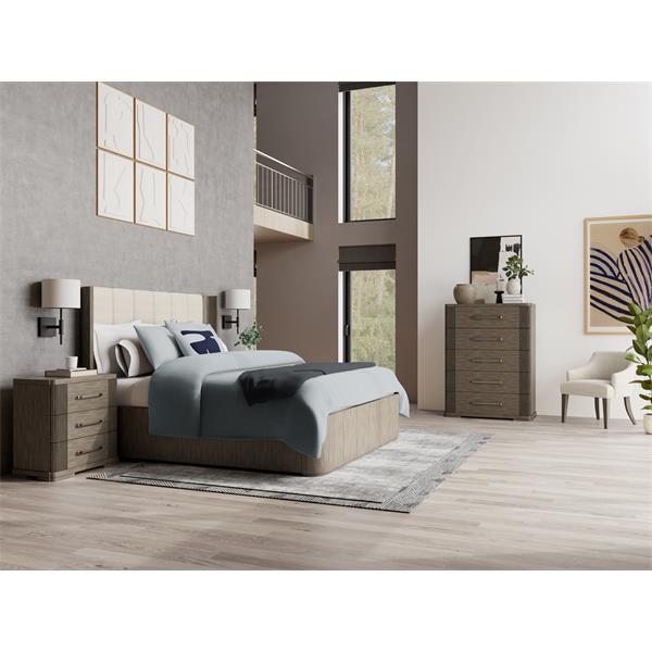 Sariel Upholstered Bed- King - Chapin Furniture