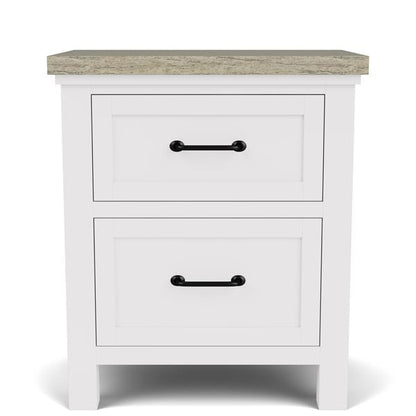 Cora Two Drawer Nightstand - Chapin Furniture