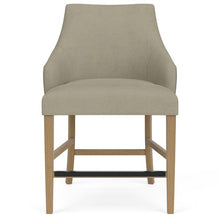 Mix-N-Match Swoop Arm Upholstered Stool- Sand - Chapin Furniture