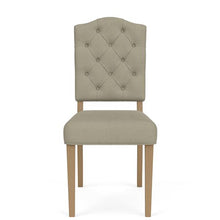 Mix-N-Match Button Tufted Upholstered Chair- Sand - Chapin Furniture