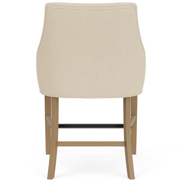 Mix-N-Match Swoop Arm Upholstered Stool - Chapin Furniture