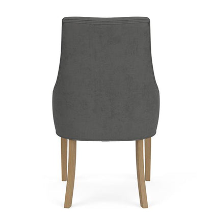 Mix-N-Match Swoop Arm Upholstered Chair- Slate - Chapin Furniture