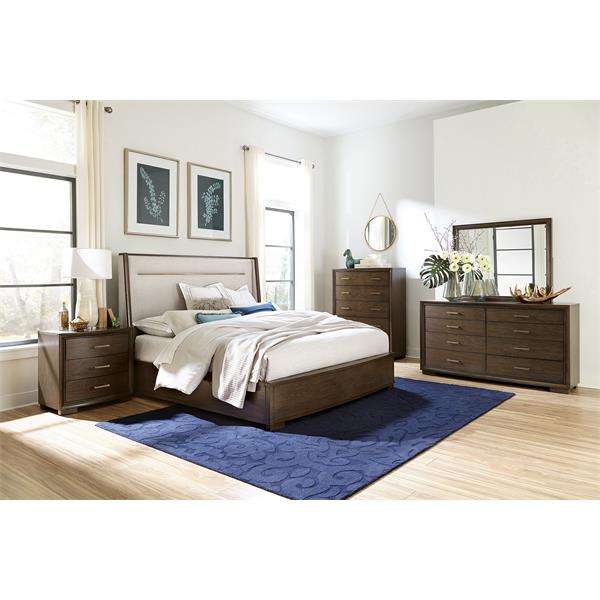 Monterey Upholstered Bed- King - Chapin Furniture