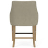 Mix-N-Match Swoop Arm Upholstered Stool- Sand - Chapin Furniture