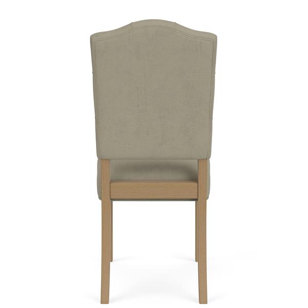 Mix-N-Match Button Tufted Upholstered Chair- Sand - Chapin Furniture