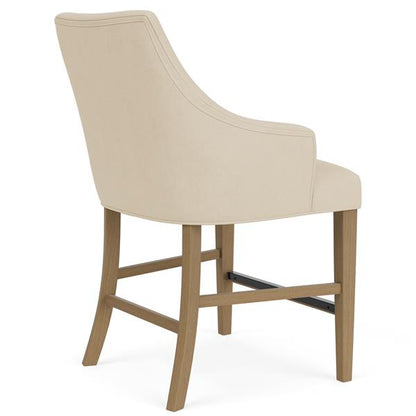 Mix-N-Match Swoop Arm Upholstered Stool - Chapin Furniture