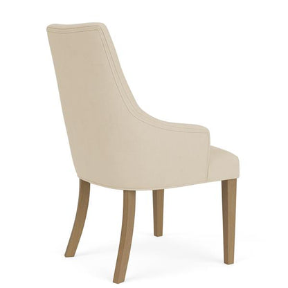 Mix-N-Match Swoop Arm Upholstered Chair- Ivory - Chapin Furniture