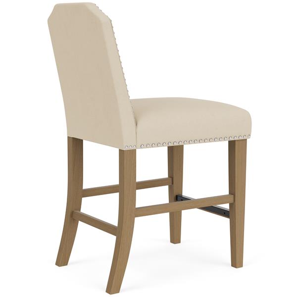 Mix-N-Match Clipped Top Upholstered Stool - Chapin Furniture