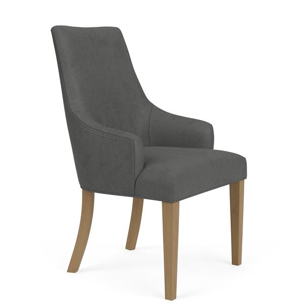 Mix-N-Match Swoop Arm Upholstered Chair- Slate - Chapin Furniture