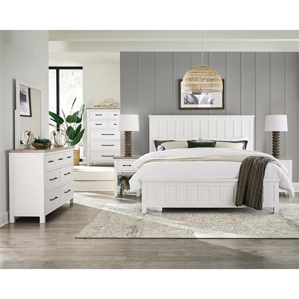 Cora Panel Bed- King - Chapin Furniture