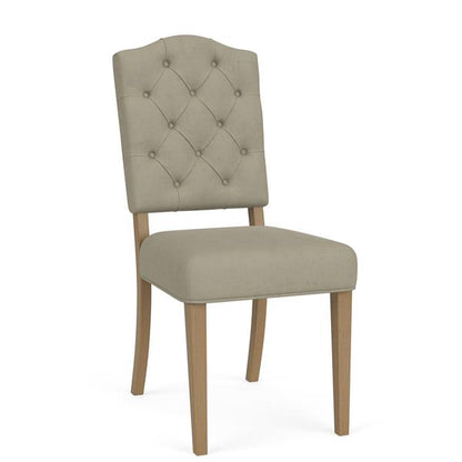 Mix-N-Match Button Tufted Upholstered Chair- Sand - Chapin Furniture