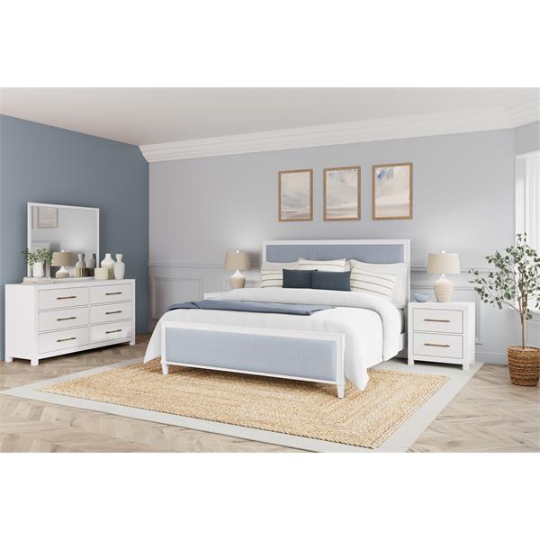 Rosalie King Upholstered Bed - Chapin Furniture