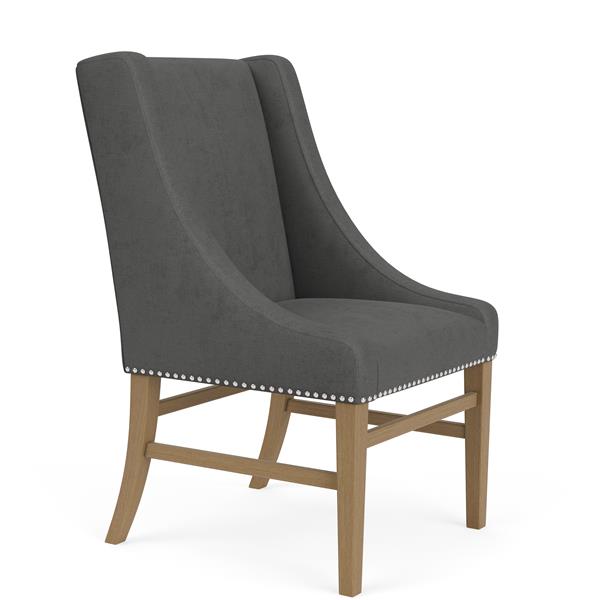 Mix-N-Match Host Upholstered Chair- Slate - Chapin Furniture