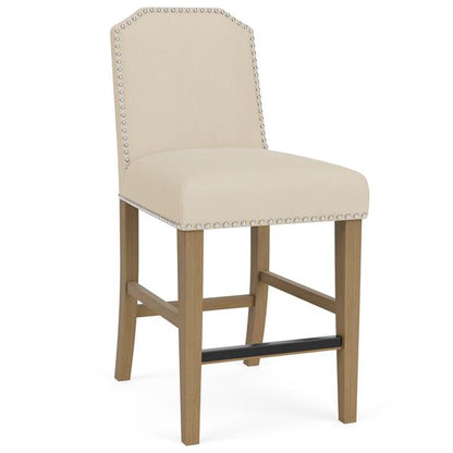 Mix-N-Match Clipped Top Upholstered Stool - Chapin Furniture