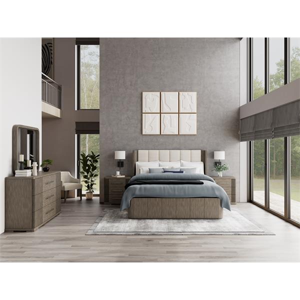 Sariel Upholstered Bed- King - Chapin Furniture