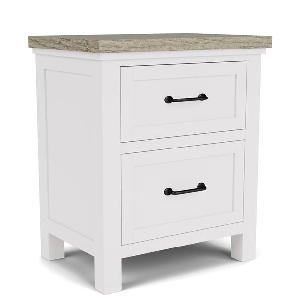 Cora Two Drawer Nightstand - Chapin Furniture
