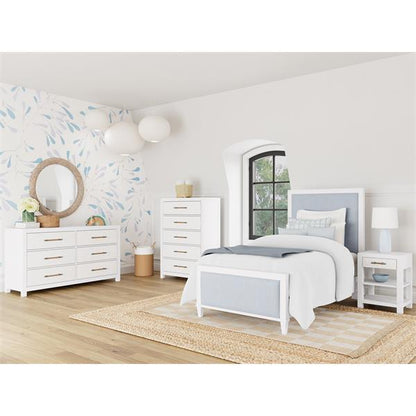 Rosalie Twin Upholstered Bed - Chapin Furniture
