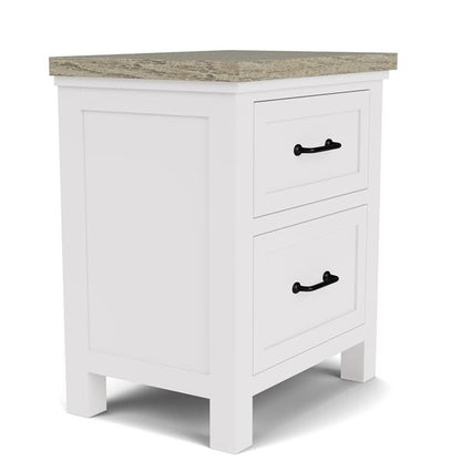 Cora Two Drawer Nightstand - Chapin Furniture