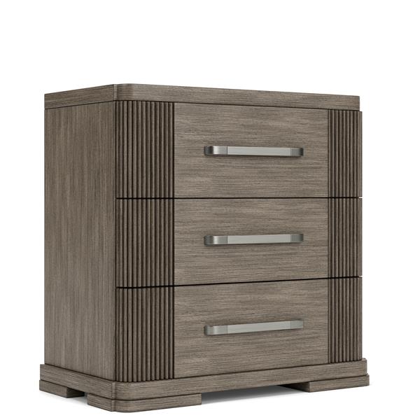 SarielThree Drawer Nightstand - Chapin Furniture