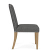 Mix-N-Match Clipped Top Upholstered Chair- Slate - Chapin Furniture