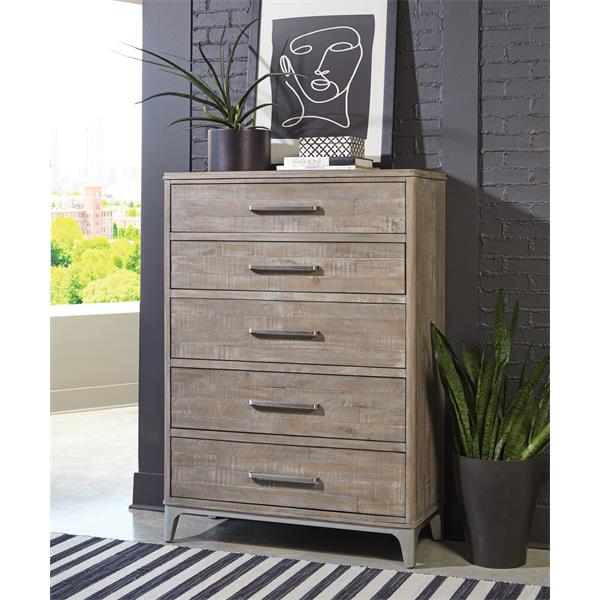 Intrigue Five Drawer Chest - Thumbnail 3