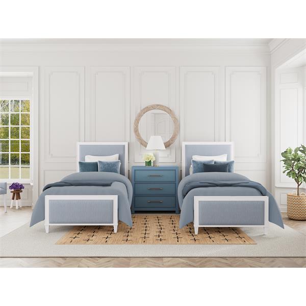 Rosalie Twin Upholstered Bed - Chapin Furniture
