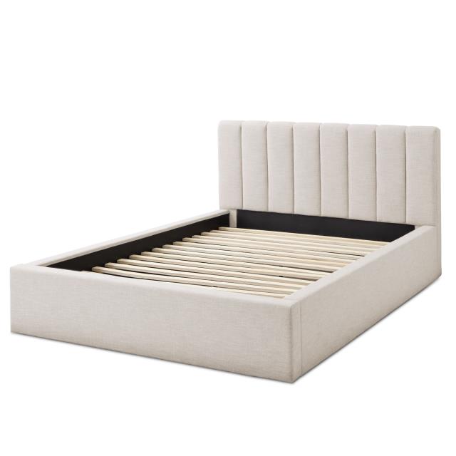 Grounded Abbott Oat Upholstered Bed- Queen - Chapin Furniture