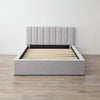 Grounded Abbott Stone Upholstered Bed- King - Chapin Furniture