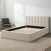 Grounded Abbott Oat Upholstered Bed- Queen - Chapin Furniture