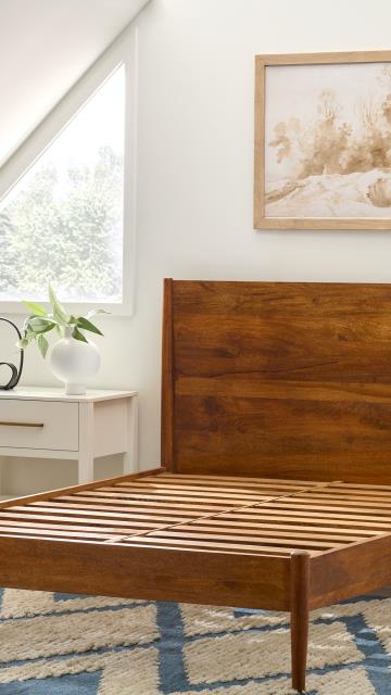 Stowe Twin Bed- Chestnut - Chapin Furniture