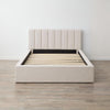 Grounded Abbott Oat Upholstered Bed- King - Chapin Furniture