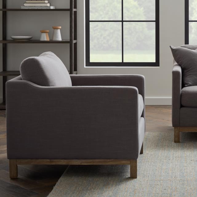 Marlow Chair- Pewter - Chapin Furniture