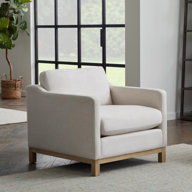 Marlow Chair- Cream - Chapin Furniture